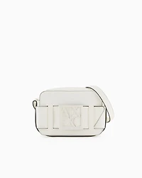 Armani Exchange - Crossbody bag with logo, Woman, White, Size: TU