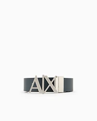 Double-sided leather belt