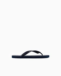 Armani Exchange - Rubber flip flops, Man, Navy Blue, Size: