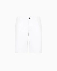 Bermuda shorts satin stretch fabric