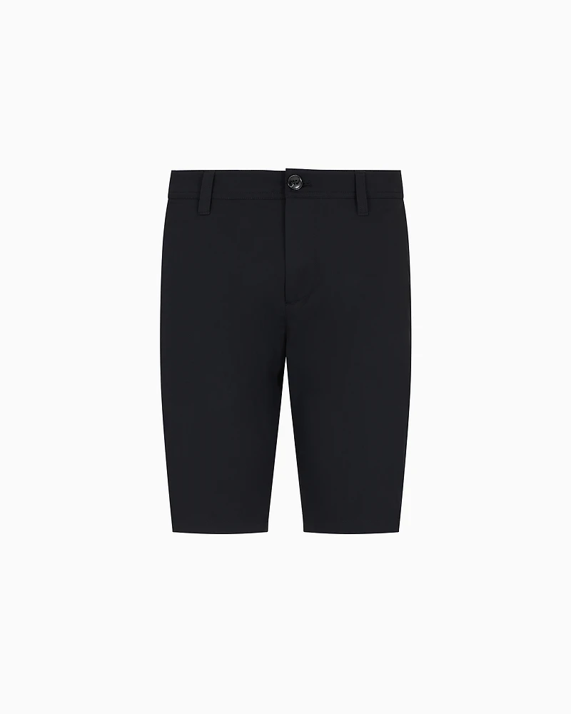 Bermuda shorts stretch gabardine