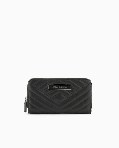 Armani Exchange - Wallets, Woman, Black, Size: TU
