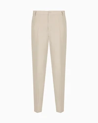 Poplin chino trousers