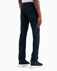 Emporio Armani - J06 Slim-fit, washed, 10.5 oz comfort-denim jeans, Man, Blue, Size: