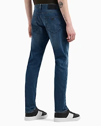 Emporio Armani - J06 Slim-fit jeans comfort twill 9.5 oz denim, Man, Blue, Size: