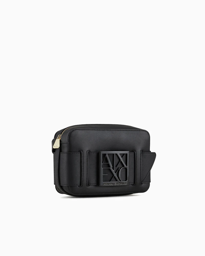 Crossbody bag with logo