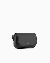 Emporio Armani - Deer-print mini bag with shoulder strap, Woman, Black, Size: TU