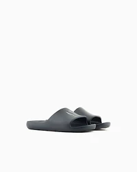 Armani Exchange - ICON PROJECT LOGO SLIDES, Man, Navy Blue, Size: