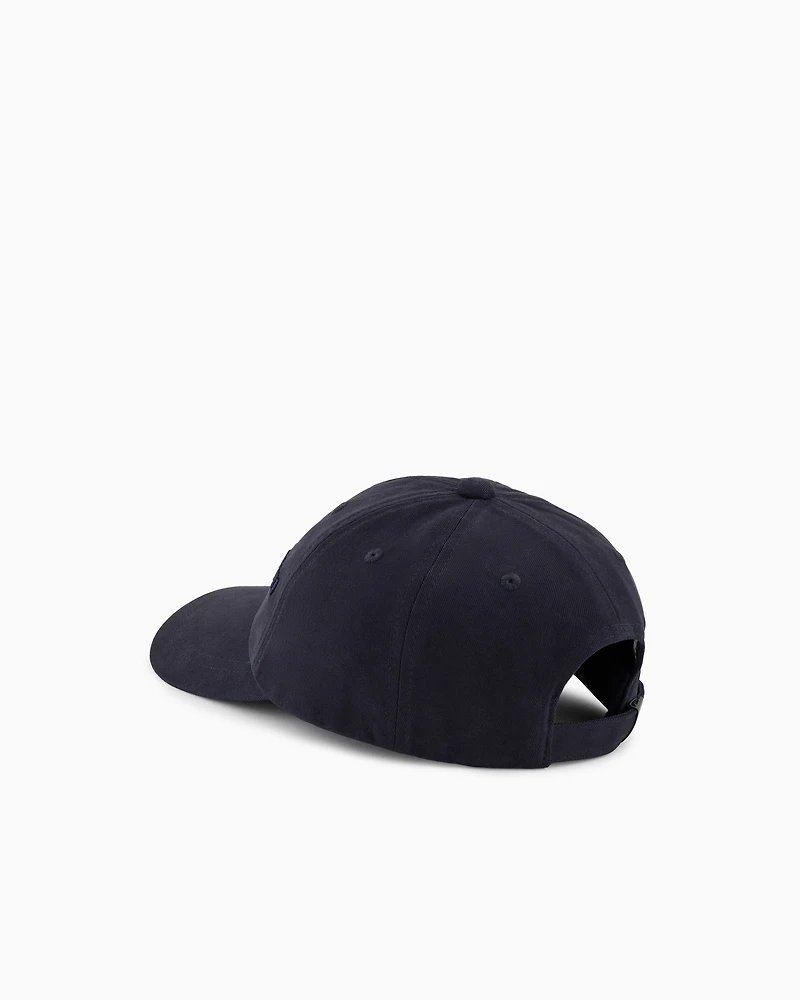 Emporio Armani - Baseball cap with Emporio Armani embroidery, Man, Navy Blue, Size: TU