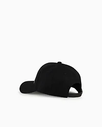 Armani Exchange - Visor cap with logo, Man, Black, Size: TU