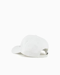 Armani Exchange - Visor cap with logo, Man, White, Size: TU