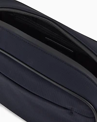 Emporio Armani - Travel Essentials nylon washbag, Man, Navy Blue, Size: TU