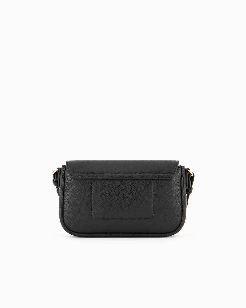 Emporio Armani - Deer-print mini bag with shoulder strap, Woman, Black, Size: TU