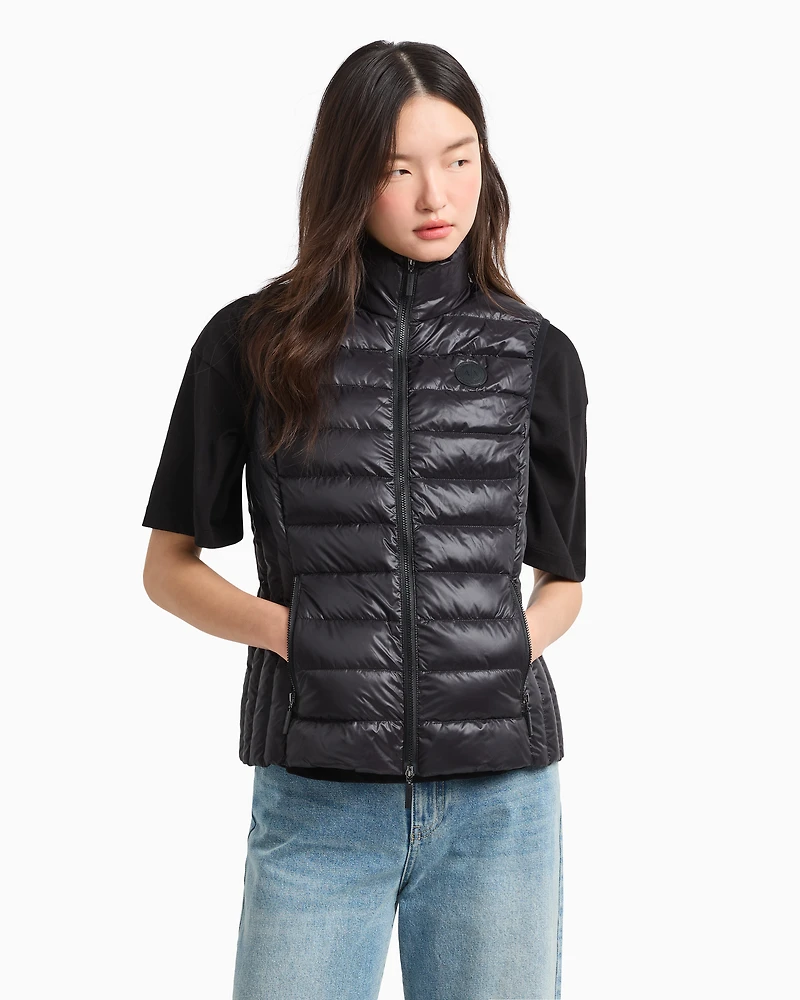 Sleeveless Padded Down Jacket