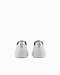 Armani Exchange - Sneakers with logo, Woman, White, Size: