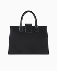 Armani Exchange - ASV Trapeze Handbag, Woman, Black, Size: TU