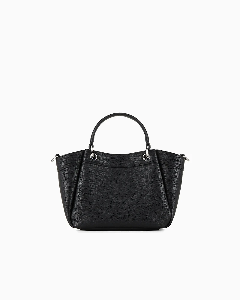 Armani Exchange - Small handbag with degradè shoulder strap, Woman, Black, Size: TU