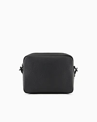 Armani Exchange -  Camera case bag with metal logo, Man, Black, Size: TU