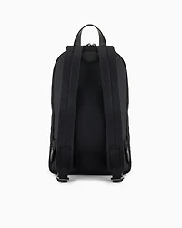 Emporio Armani - ASV recycled nylon backpack, Man, Black, Size: TU