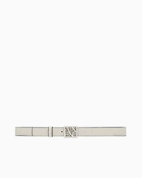 Belt with square logo