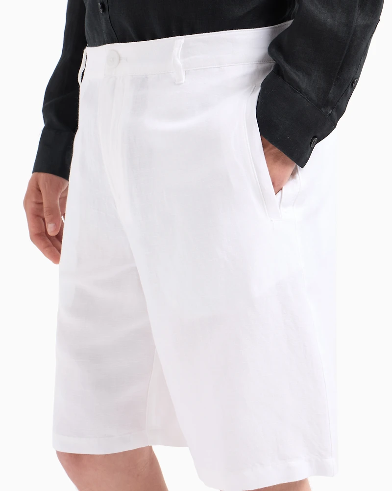 Bermuda shorts stretch gabardine