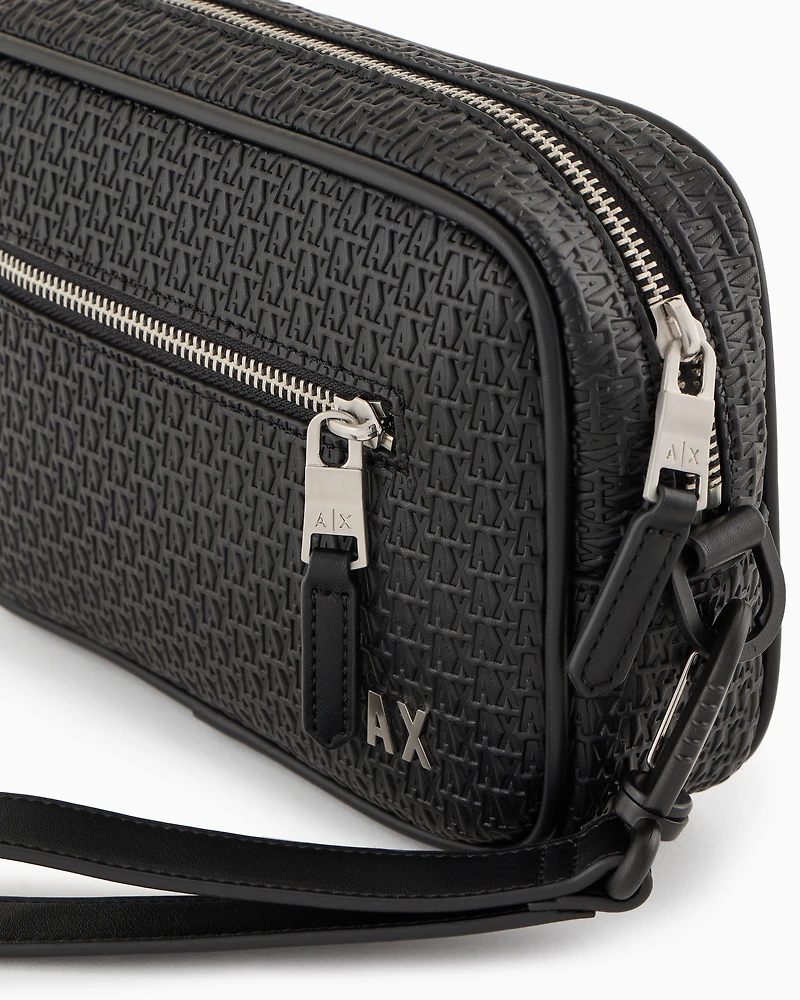 Beauty case with woven workmanship