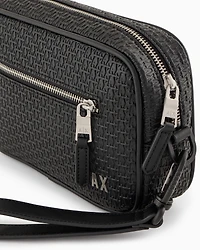 Beauty case with woven workmanship