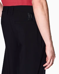 Chino trousers flowing fabric