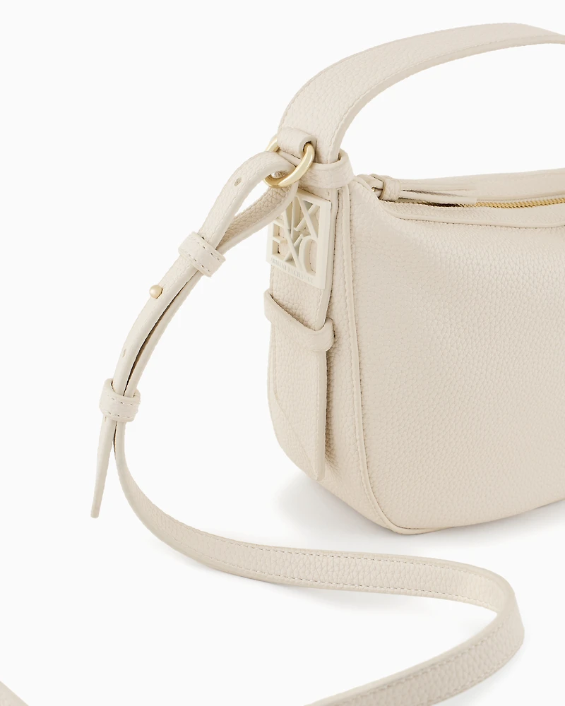 Hobo bag in technical fabric