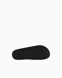 Armani Exchange - Slippers with logo band, Man, Black, Size: 39