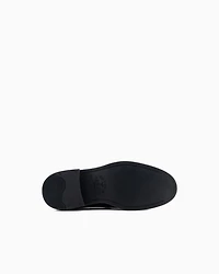 Emporio Armani - Patent-leather slipper loafers, Man, Black, Size: