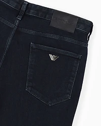 Emporio Armani - J06 Slim-fit, washed, 10.5 oz comfort-denim jeans, Man, Blue, Size: