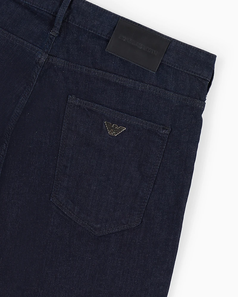 Emporio Armani - J06 Slim-fit jeans comfort twill 9.5 oz denim, Man, Blue, Size: