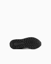 Emporio Armani - ASV recycled nylon sneakers with regenerated Saffiano details, Man, Black, Size: