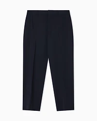 Emporio Armani - Travel Essentials nylon chinos, Man, Navy Blue, Size: