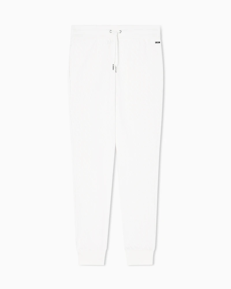 Armani Exchange - Trousers flowing fabric, Woman, White, Size: