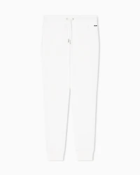 Armani Exchange - Trousers flowing fabric, Woman, White, Size: