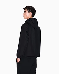 Armani Exchange - Hooded jacket, Man, Black, Size: