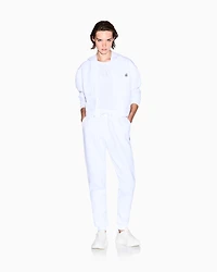 Armani Exchange -  Icon Cropped Hoodie, Woman, White, Size: