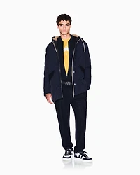 Armani Exchange - Parkas, Man, Navy Blue, Size: