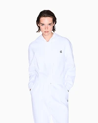Armani Exchange -  Icon Cropped Hoodie, Woman, White, Size: