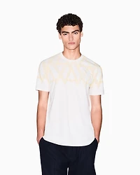 Regular fit T-shirt with maxi print