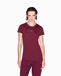 Jersey T-shirt with logo