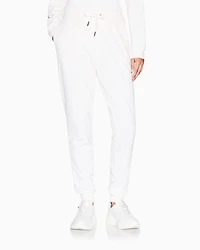 Armani Exchange - Trousers flowing fabric, Woman, White, Size: