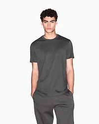 Contrasting regular fit tape t-shirt