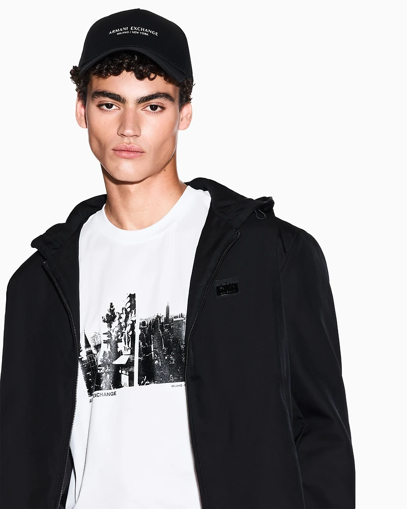 Regular fit T-shirt with city print