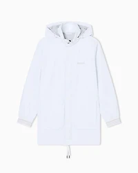 Armani Exchange - Trench Coats, Man, White, Size:
