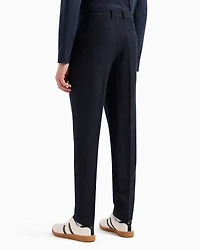 Poplin chino trousers