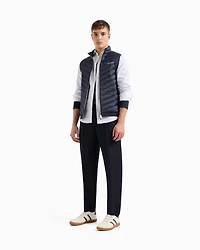 Poplin chino trousers