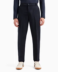 Poplin chino trousers